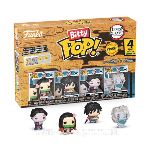 Набор игровых фигурок Bitty POP! серии Убийца демонов (4 фигурки в асс.) | Зображення 2