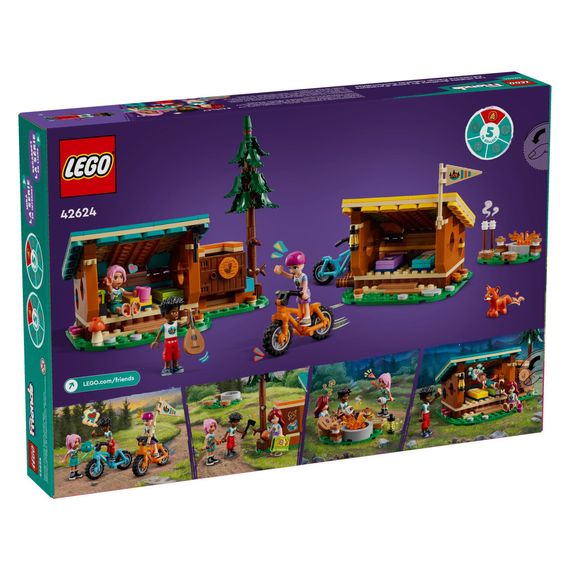 Конструктор LEGO Friends Затишні хатинки у пригодницькому таборі (42624) | Зображення 6