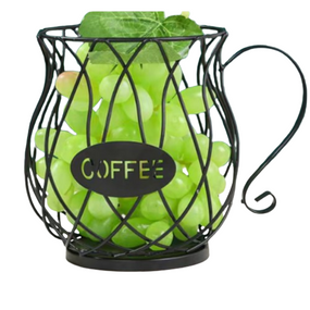 Фруктовниця 18*14*9,5см чорний B090060 LACY MUG VIVA