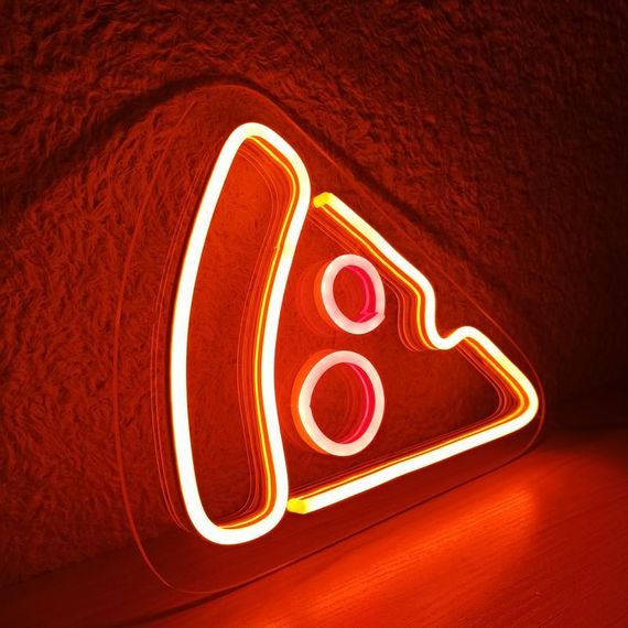 Неоновий світильник Піца 270х240 acr-n000048 | Зображення 4