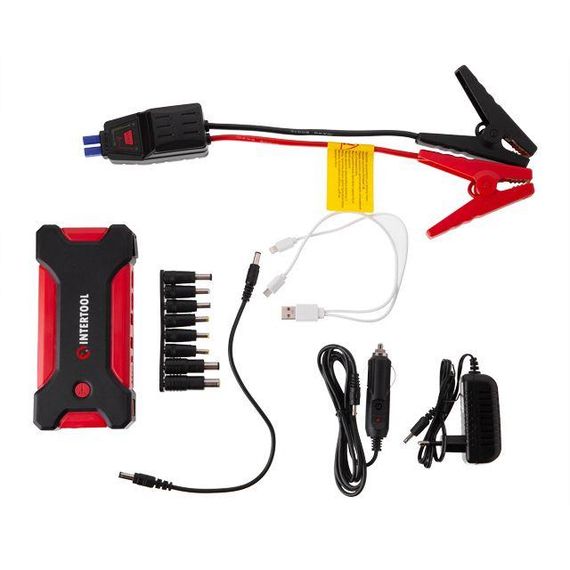 Пускозарядний пристрій 10000 мАг INTERTOOL AT-3009 | Зображення 7