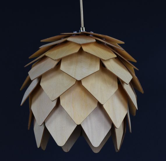 Люстра підвісна на 1 лампочку 27756 Латунь 35-170х25х25 см. | Зображення 4