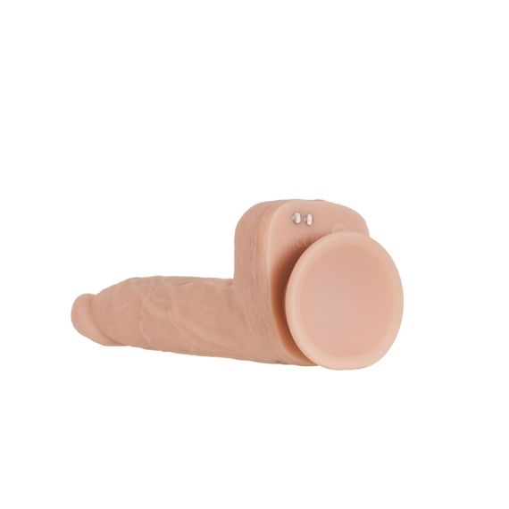 Фаллоимитатор с пульсацией Addiction Naked Addiction 8.5” Thruster - Vanilla | Зображення 4