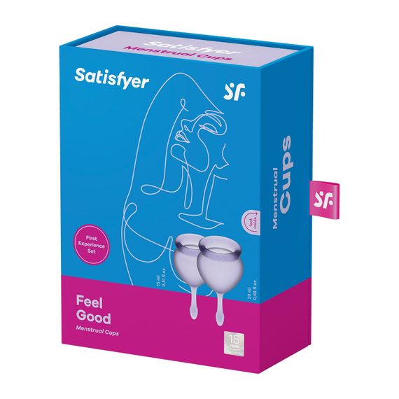 Менструальні чаші - Satisfyer Feel Good Violet | Зображення 1