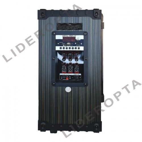 Портативна колонка з підтримкою Bluetooth 5.0 та двома мікрофонами BIG LT-912 Black (47253-912_4103) | Зображення 4