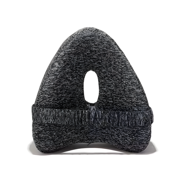 Ортопедична подушка для ніг і колін Memory Foam для сну на боці сіра