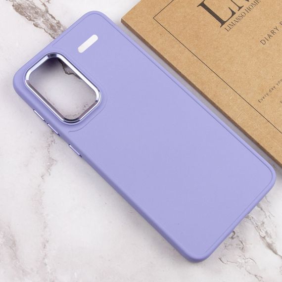 TPU чохол Bonbon Metal Style для Xiaomi Redmi Note 13 Pro+ Бузковий / Dasheen | Зображення 3