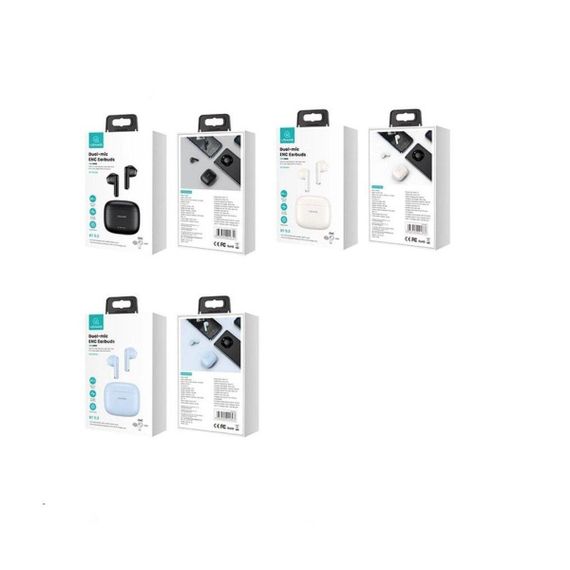Бездротові навушники Usams US14 Dual-mic ENC Earbuds--US Series BT 5.3 Black | Зображення 3