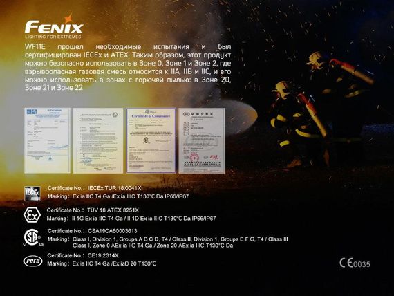 Ліхтар ручний Fenix WF11E | Зображення 6