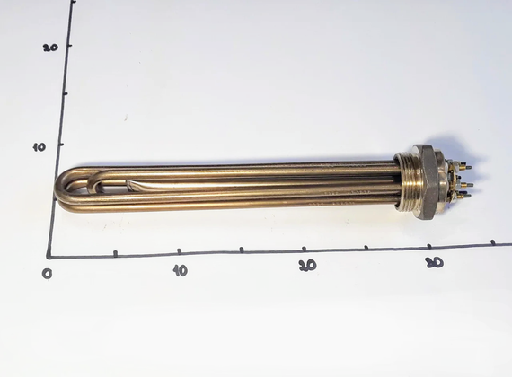 Блок ТЭНов 4500W с резьбой 1,5" (Украина) | Зображення 2