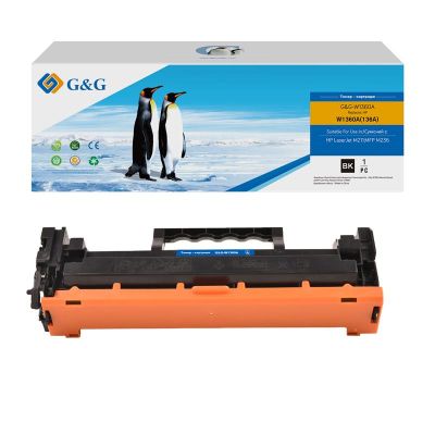 Картридж G&amp;G HP 136A LJ M211/M212/M236 Black (1150 ст) AO-чип (G&amp;G-W1360A_NC) | Зображення 1