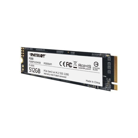 Накопитель SSD M.2 2280 512GB Patriot (P300P512GM28) | Зображення 1
