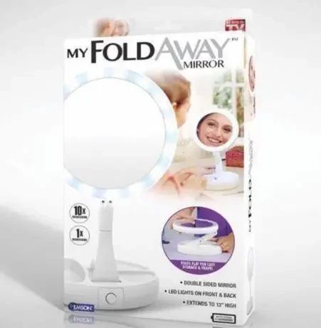 Дзеркало для макіяжу з LED підсвічуванням My Foldaway Mirror | Зображення 1