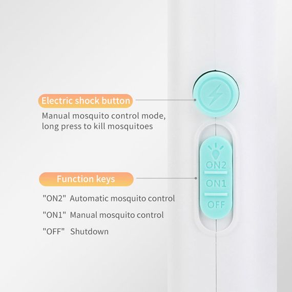 Ловушка для насекомых с UV подсветкой WD-989 Rechargeable 1200 mAh White | Зображення 5