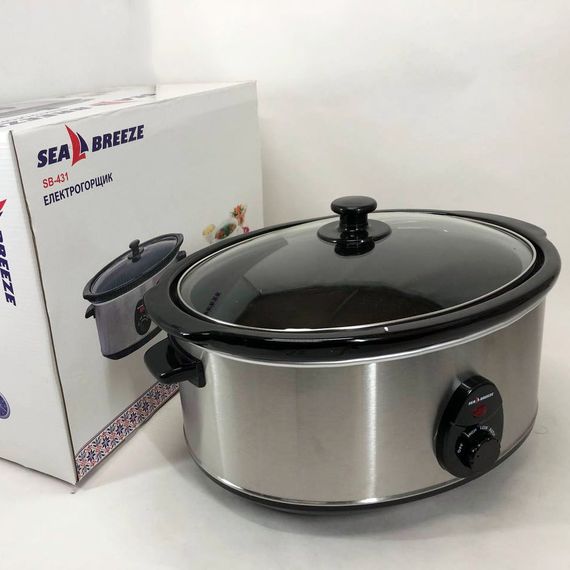 Медленноварка SeaBreeze SB-431 / 6,5 Л CK-87 | Зображення 1