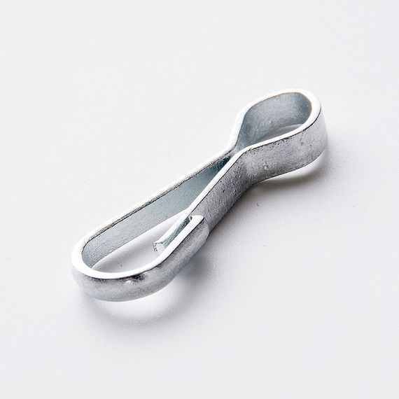 Карабин пружинный 90мм оц. (пачка, кратно 100шт) APRO | Зображення 1