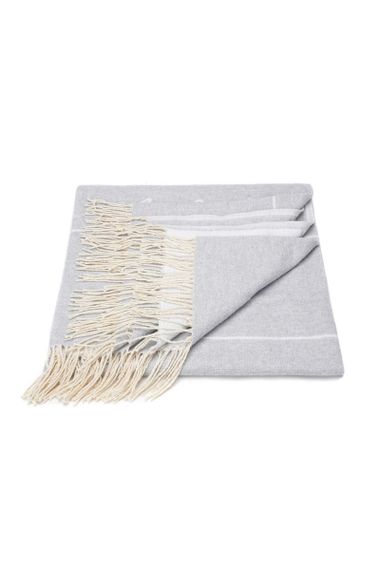 Плед SoundSleep by ANDRE TAN бавовняний 140х200 см сірий (51970708) | Зображення 1