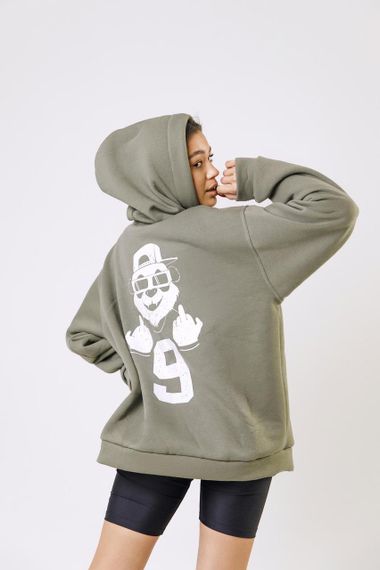 Худі унісекс МА (01) олива | Зображення 6