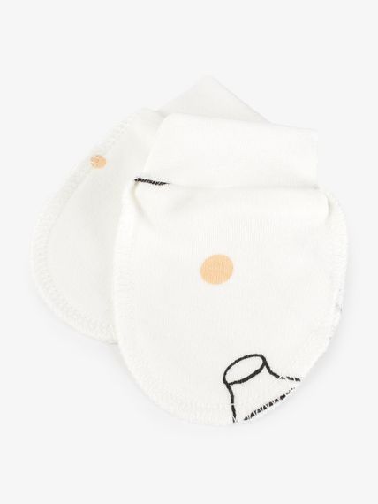 Царапки для малюків на манжеті Bears 915102 0-3 місяці Бежевий shop (4821184764306) | Зображення 1