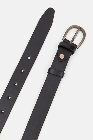 Ремінь жіночий, колір чорний, 196R25SOW20 | Зображення 1