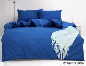 Комплект постельного белья TAGtekstil ранфорс евро Princess Blue