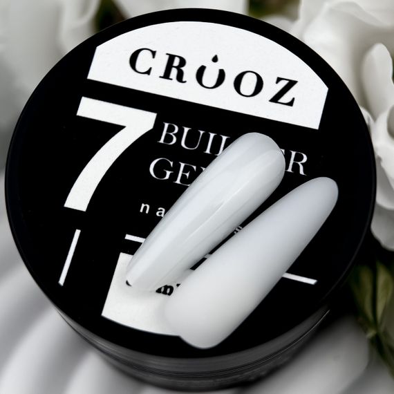 Гель для нарощення нігтів Crooz Builder gel 07 (молочний) 15мл