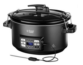 Мультиварка 3в1 Russell Hobbs 25630-56 SOUS VIDE, 6.5 л, микропроцессорный дисплей, 2 щупа, черный (25630-56)