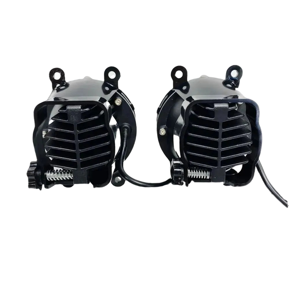 Комплект протититуманних LED фар Starlight HP-GZD-324-01 D=90 мм (Renault, Citroen, Ford, Mitsubishi, Peugeot, | Зображення 2
