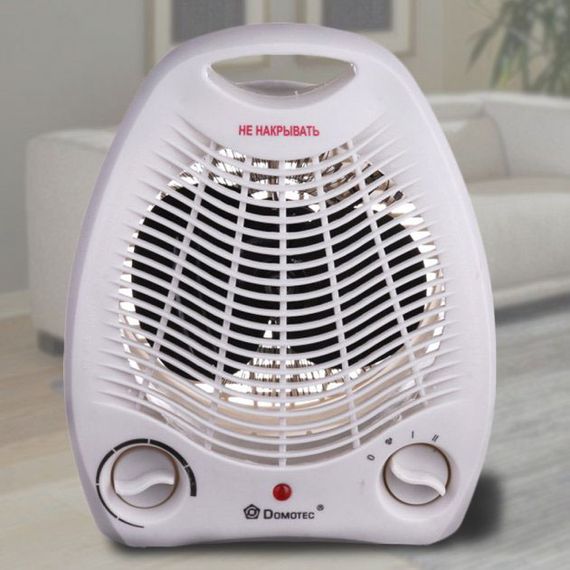 Обігрівач для житлових приміщень Domotec, Обігрівач з вентилятором 2 кВт Дуйка мініатюрний WA-32 | Зображення 9