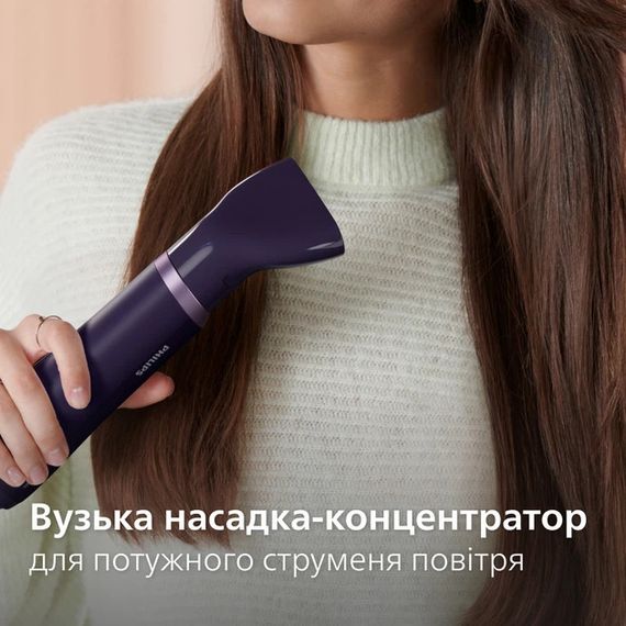 Фен-щітка Philips BHA305/00 800 Вт фіолетовий | Зображення 6