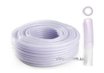 Шланг ПХВ змицнений загал. признач. харчовий (Food) з роб. тиск. 0,8МПа, Ø=12мм, t=1,8мм, l=50м