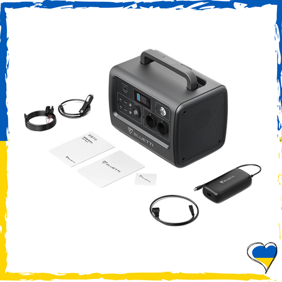 Портативная зарядная станция Bluetti PowerOak EB70, 1000 Вт, 716 Вт*ч | Зображення 2