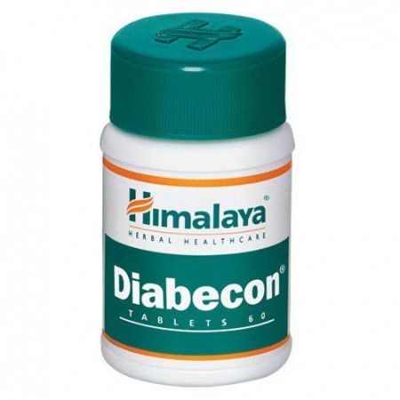 Діабекон Гімалая,Diabecon, 60 таб, цукровий діабет 2-го типу, предіабет | Зображення 1