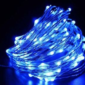 Гірлянда Кінський хвіст 510 LED 17 ліній Синій