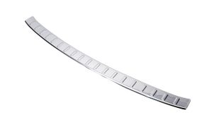 Накладка на задний бампер Carmos V1 (Avant, нерж) для Ауди A4 B8 2007-2015 гг