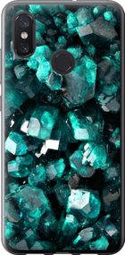 Чехол на Xiaomi Mi8 Кристаллы 2 "3674u-1499-17620"