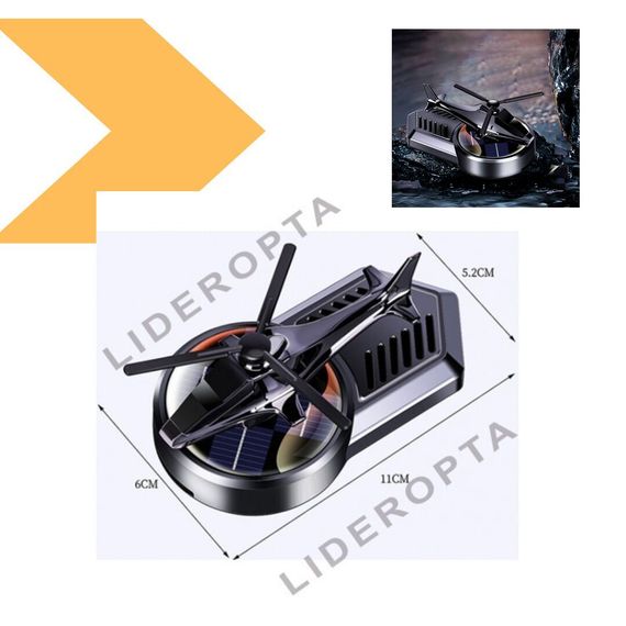 Автомобільний ароматизатор Вертоліт Apache XPRO з підставкою (47030-_185) | Зображення 3