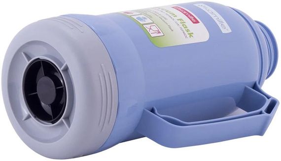 Термос Kamille Glass Nigella 1000мл дзеркальна колба і 2 чашки | Зображення 1