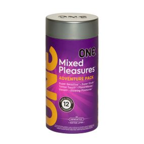 Набор презервативов «Смешанные удовольствия» ONE Mixed Pleasures (цена за упаковку 12 шт) sexstyle