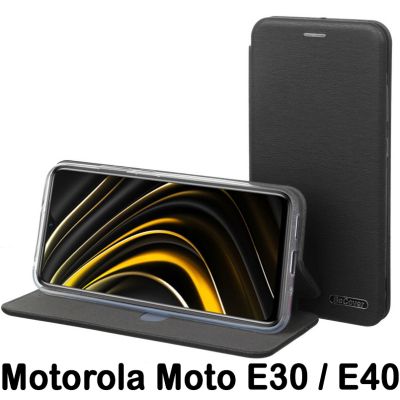 Чехол для мобильного телефона BeCover Exclusive Motorola Moto E30 / E40 Black (707905)