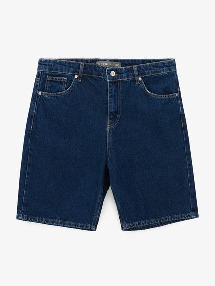 Шорти однотонні чоловічі GENUA G01224-0012 33 Синій shop (2000999626685)