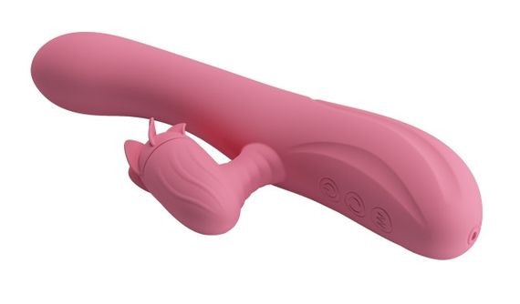 Вибратор с вращающимся стимулятором клитора Pretty Love - GINA 4 rotation 7 vibration, BW-067003-1 Sex Aura | Зображення 4