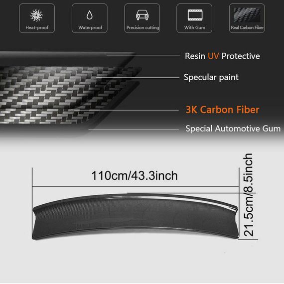 Спойлер (Карбон) для McLaren MP4-12C 2011-2014 гг | Зображення 4