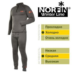 Термобельё Norfin Норфин Winter Line Gray 3036006-XXXL - Норфин