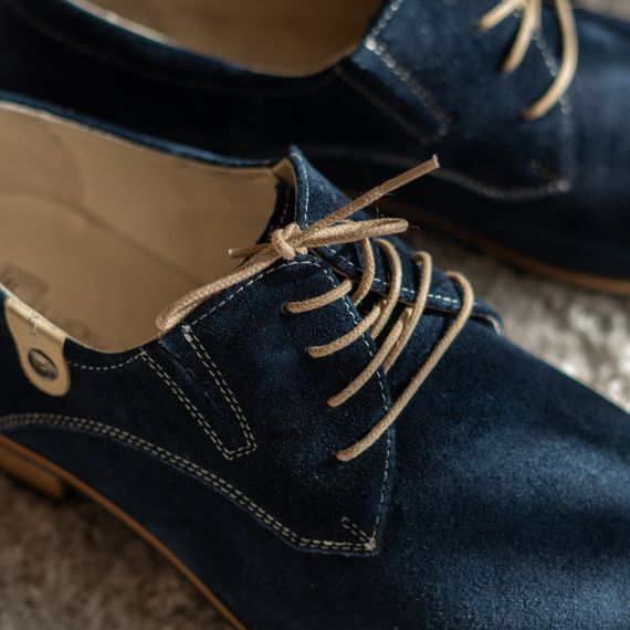 Сині замшеві туфлі 42 розмір - поєднання стилю та комфорту! | Зображення 2