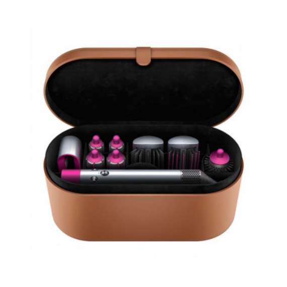 Фен для волосся 5 в 1 + шкіряний кейс DYSON, Мультистайлер для укладання з насадками   знижка | Зображення 1