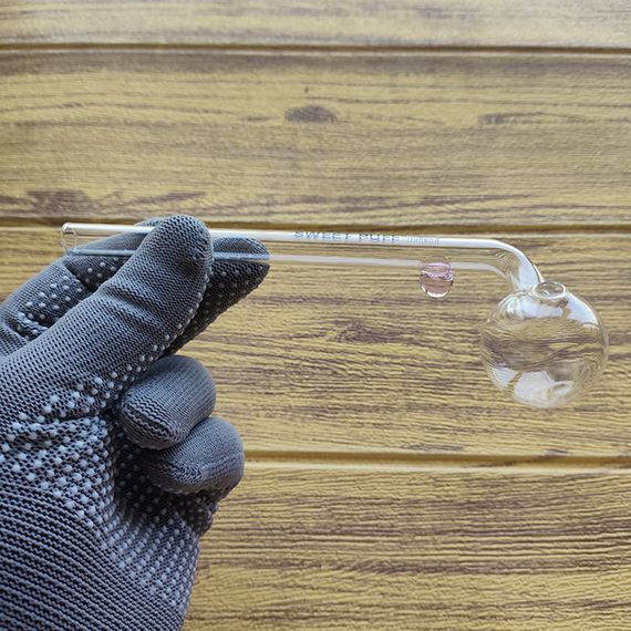 Стеклянная трубка Turn Oil Pink | Зображення 1