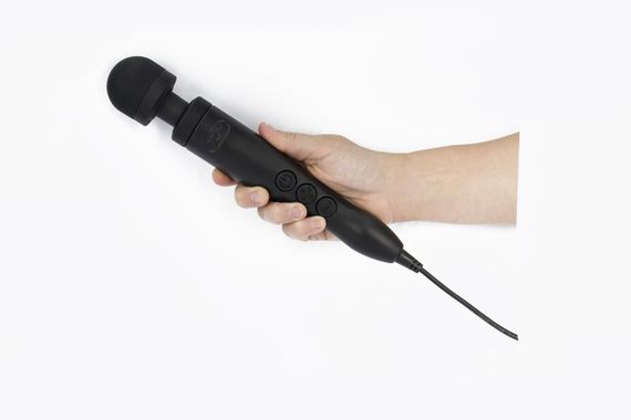 Вибромассажер DOXY Die Cast 3 Matt Black, очень мощный, питание 220В, металлический корпус sexstyle | Зображення 11