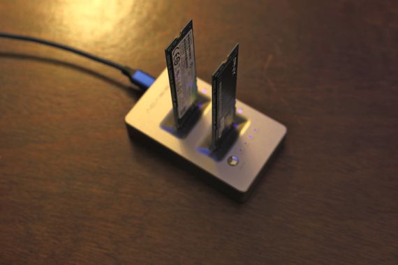 Док-станція ACASIS M03 Dual-Bay NVMe Type C | Зображення 1