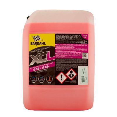 Антифриз BARDAHL G12+ RED ANTIFREEZE - ANTIGEL ROUGE красный 20л (7115R)
